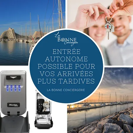 Le Maeva - Vue D'exception - Parking Privé - Motte Appartement La Grande Motte